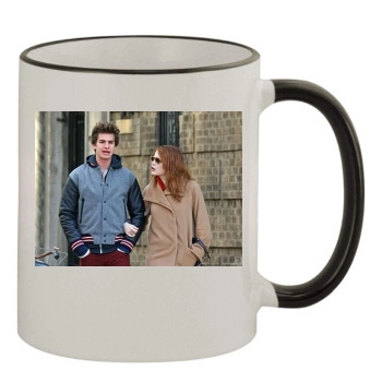 Andrew Garfield 11oz Colored Rim & Handle Mug