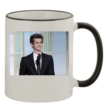 Andrew Garfield 11oz Colored Rim & Handle Mug