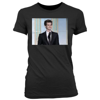 Andrew Garfield Women's Junior Cut Crewneck T-Shirt