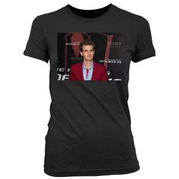 Andrew Garfield Women's Junior Cut Crewneck T-Shirt