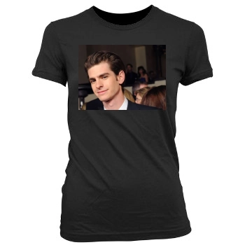 Andrew Garfield Women's Junior Cut Crewneck T-Shirt