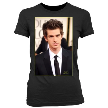 Andrew Garfield Women's Junior Cut Crewneck T-Shirt