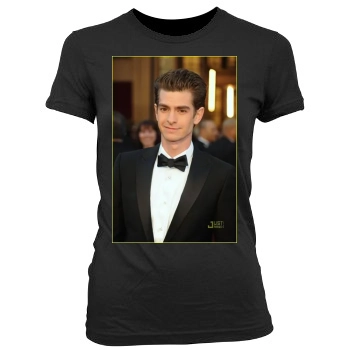 Andrew Garfield Women's Junior Cut Crewneck T-Shirt