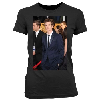 Andrew Garfield Women's Junior Cut Crewneck T-Shirt