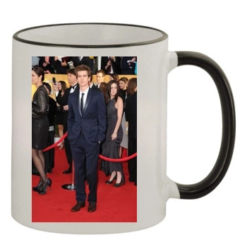 Andrew Garfield 11oz Colored Rim & Handle Mug