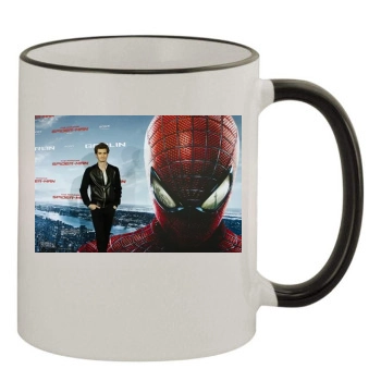 Andrew Garfield 11oz Colored Rim & Handle Mug