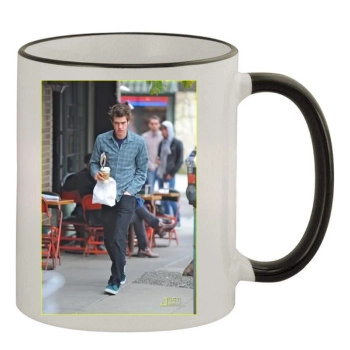 Andrew Garfield 11oz Colored Rim & Handle Mug