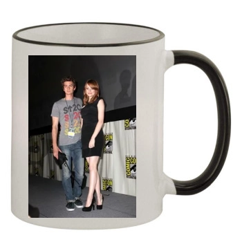 Andrew Garfield 11oz Colored Rim & Handle Mug