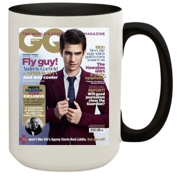 Andrew Garfield 15oz Colored Inner & Handle Mug