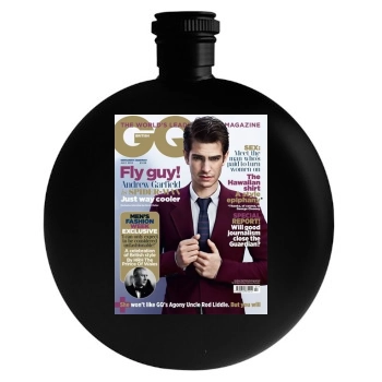 Andrew Garfield Round Flask