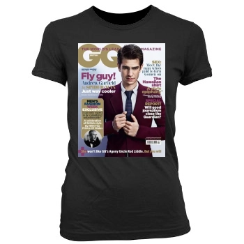 Andrew Garfield Women's Junior Cut Crewneck T-Shirt