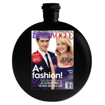 Andrew Garfield Round Flask