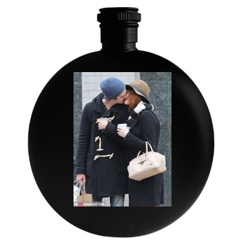 Andrew Garfield Round Flask