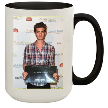 Andrew Garfield 15oz Colored Inner & Handle Mug