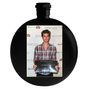 Andrew Garfield Round Flask