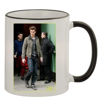 Andrew Garfield 11oz Colored Rim & Handle Mug