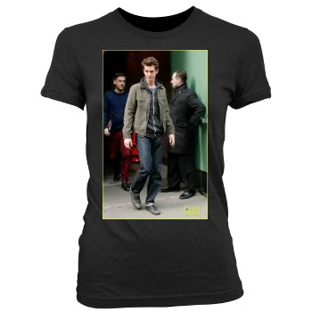 Andrew Garfield Women's Junior Cut Crewneck T-Shirt