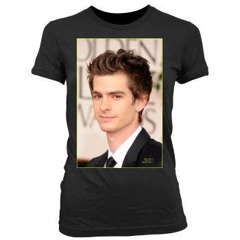 Andrew Garfield Women's Junior Cut Crewneck T-Shirt