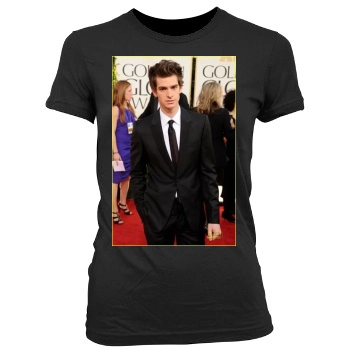 Andrew Garfield Women's Junior Cut Crewneck T-Shirt