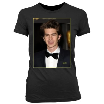 Andrew Garfield Women's Junior Cut Crewneck T-Shirt