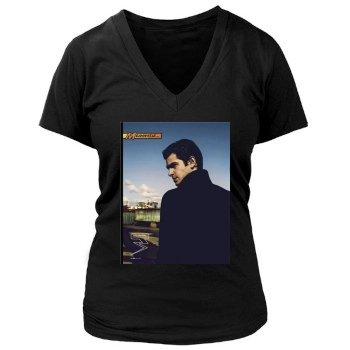 Andrew Garfield Women's Deep V-Neck TShirt