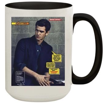 Andrew Garfield 15oz Colored Inner & Handle Mug