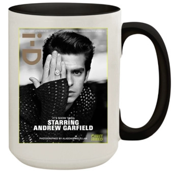 Andrew Garfield 15oz Colored Inner & Handle Mug