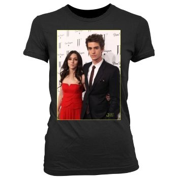 Andrew Garfield Women's Junior Cut Crewneck T-Shirt