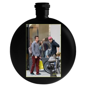 Andrew Garfield Round Flask