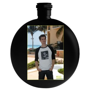 Andrew Garfield Round Flask