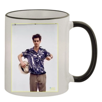 Andrew Garfield 11oz Colored Rim & Handle Mug