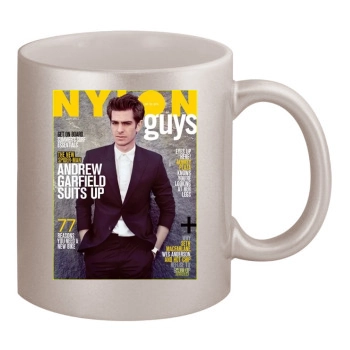 Andrew Garfield 11oz Metallic Silver Mug