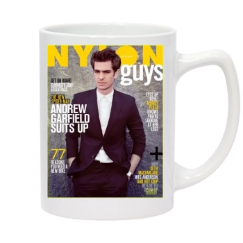 Andrew Garfield 14oz White Statesman Mug