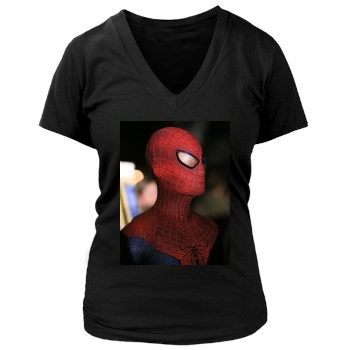 Andrew Garfield Women's Deep V-Neck TShirt