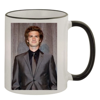 Andrew Garfield 11oz Colored Rim & Handle Mug