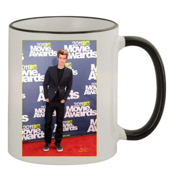 Andrew Garfield 11oz Colored Rim & Handle Mug