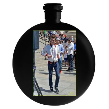 Andrew Garfield Round Flask