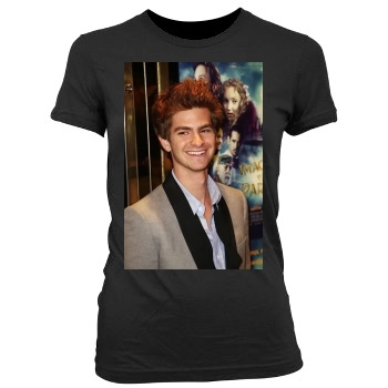 Andrew Garfield Women's Junior Cut Crewneck T-Shirt