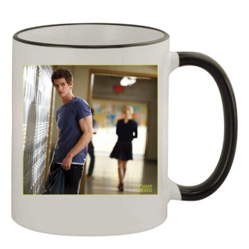 Andrew Garfield 11oz Colored Rim & Handle Mug