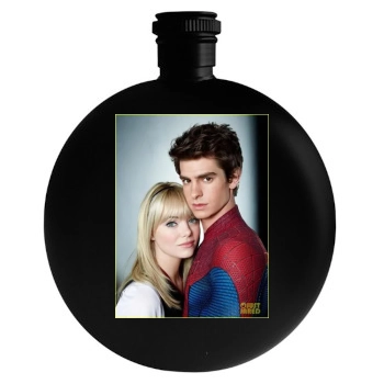 Andrew Garfield Round Flask