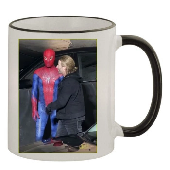 Andrew Garfield 11oz Colored Rim & Handle Mug