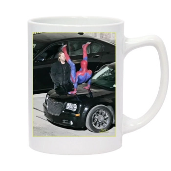 Andrew Garfield 14oz White Statesman Mug