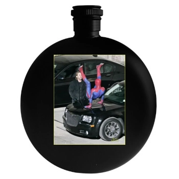 Andrew Garfield Round Flask