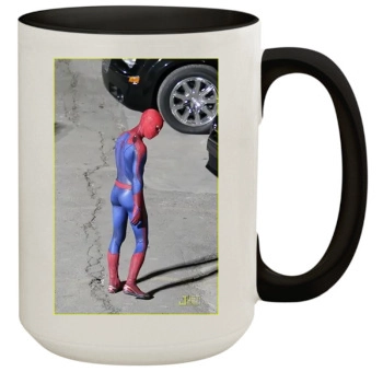 Andrew Garfield 15oz Colored Inner & Handle Mug