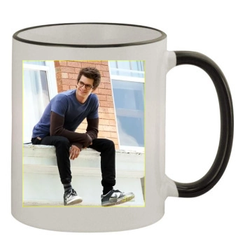 Andrew Garfield 11oz Colored Rim & Handle Mug