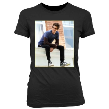 Andrew Garfield Women's Junior Cut Crewneck T-Shirt