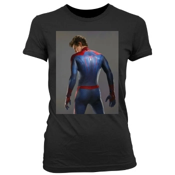 Andrew Garfield Women's Junior Cut Crewneck T-Shirt