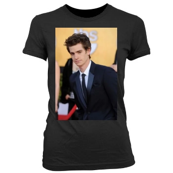 Andrew Garfield Women's Junior Cut Crewneck T-Shirt