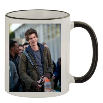 Andrew Garfield 11oz Colored Rim & Handle Mug