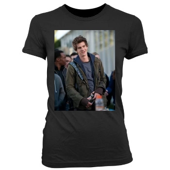 Andrew Garfield Women's Junior Cut Crewneck T-Shirt